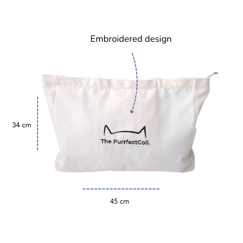 XL Tote Bag - Sorry I'm Late