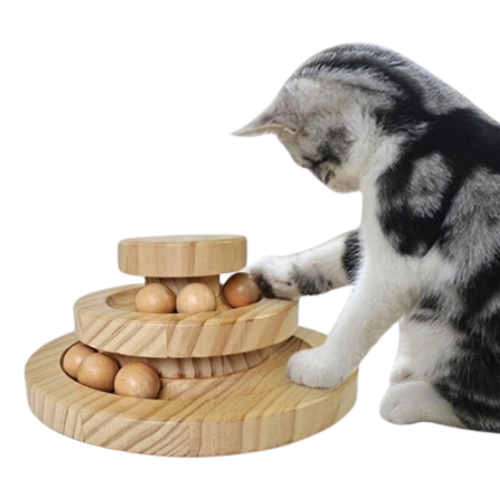 Bamboo track ball set