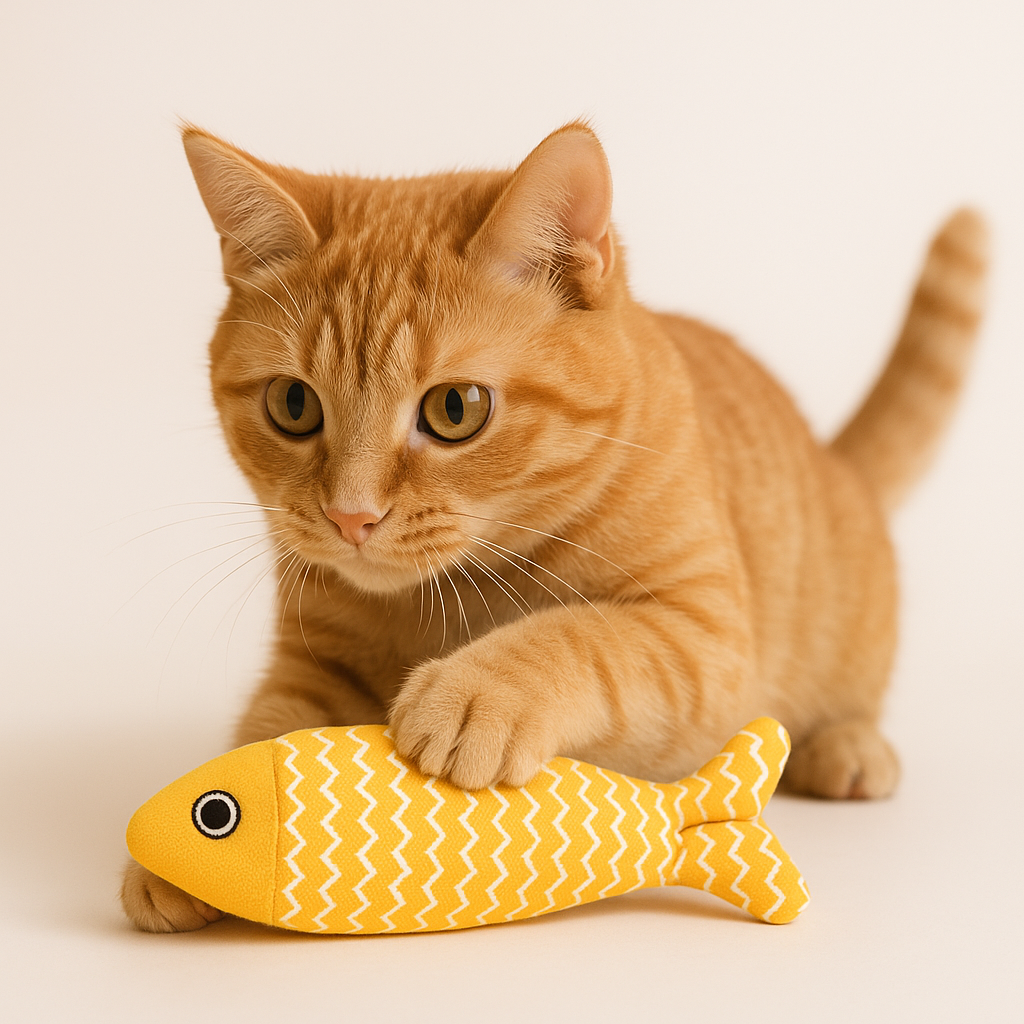 Fish Plushie YELLOW
