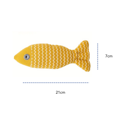 Fish Plushie YELLOW
