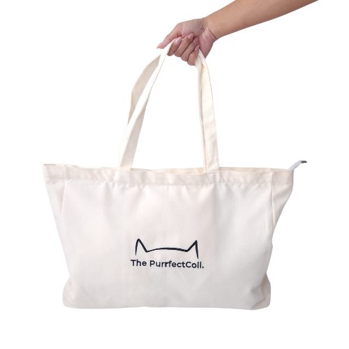 XL Tote Bag - Sorry I'm Late