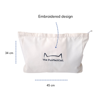 XL Tote Bag - Sorry I'm Late