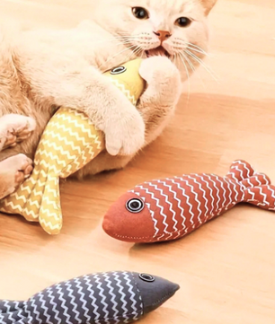 Fish Plushie YELLOW