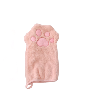 Glove Microfiber Towel for Pets