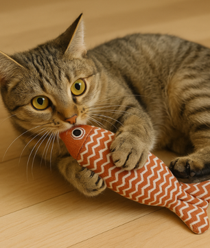 Fish Plushie RED