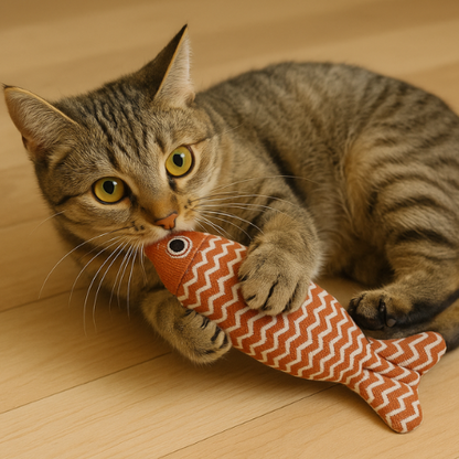 Fish Plushie RED