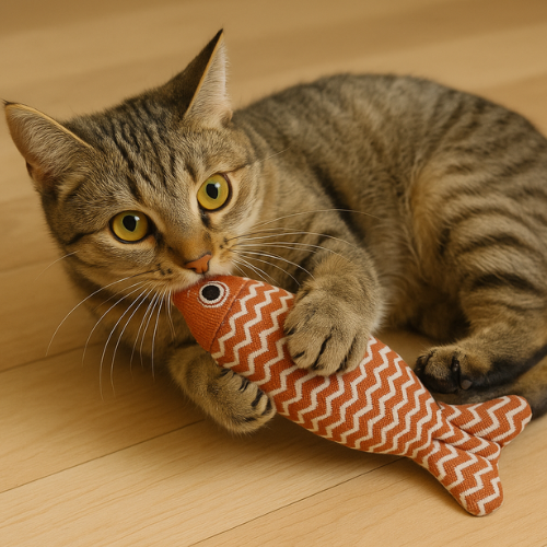 Fish Plushie RED