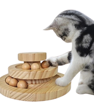 Bamboo track ball set