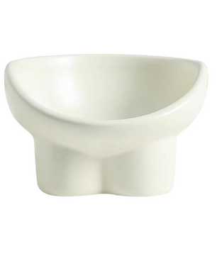 Ceramic Raised Bowl for Cats