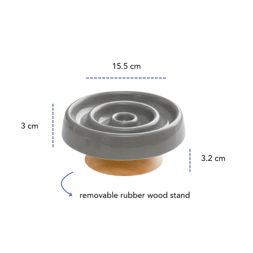 Slow Feeder Bowl GRAY