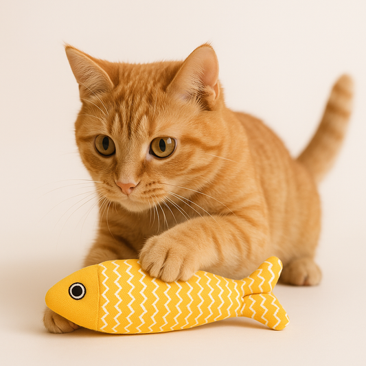 Fish Plushie YELLOW