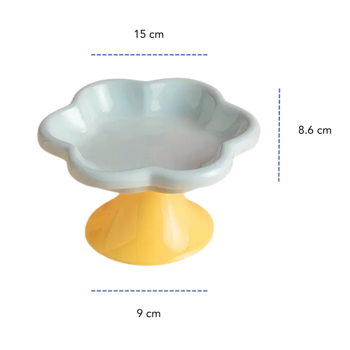 Flower Bowl BLUE/YELLOW