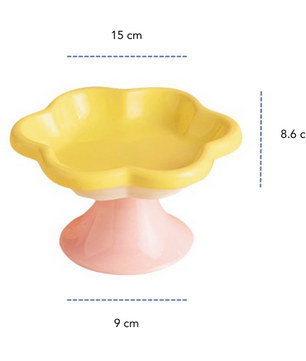Flower Bowl YELLOW/PINK