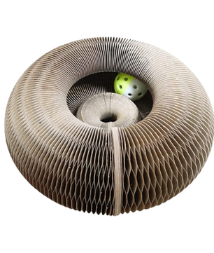 Foldable Accordion Interactive Toy with Ball