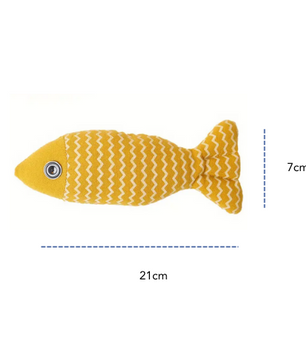Fish Plushie YELLOW