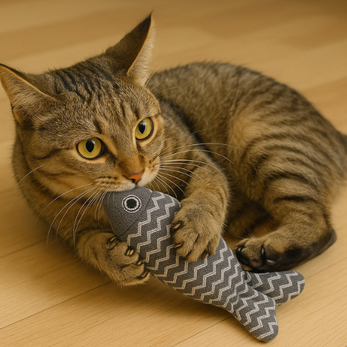 Fish Plushie GRAY